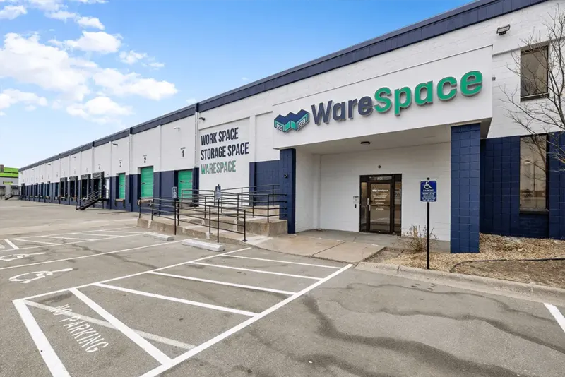 Exterior of a WareSpace building